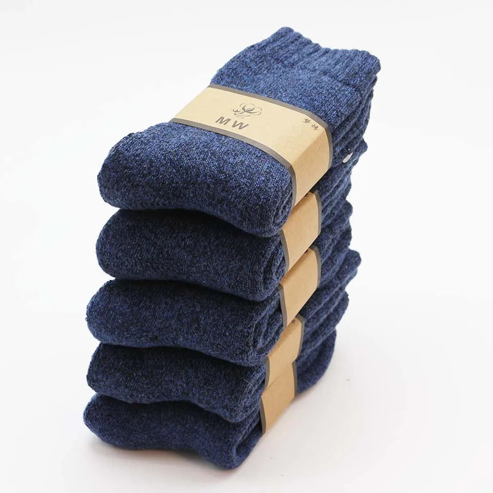 Pack de 5 calcetines de lana merino