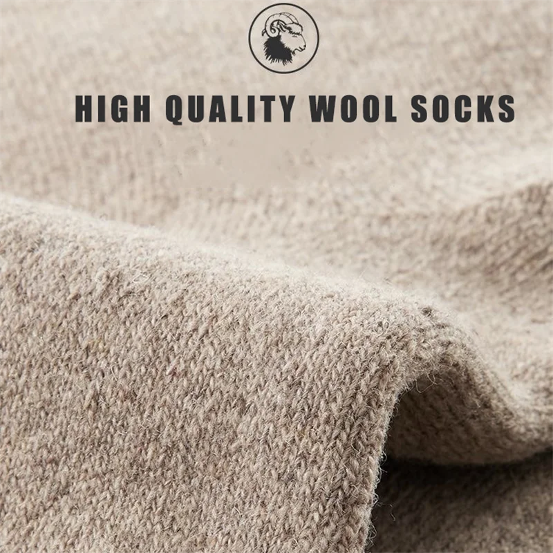 Warm Wool Socks 4 Pack