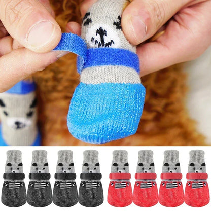 Waterproofed Socks for dogs 4pcs