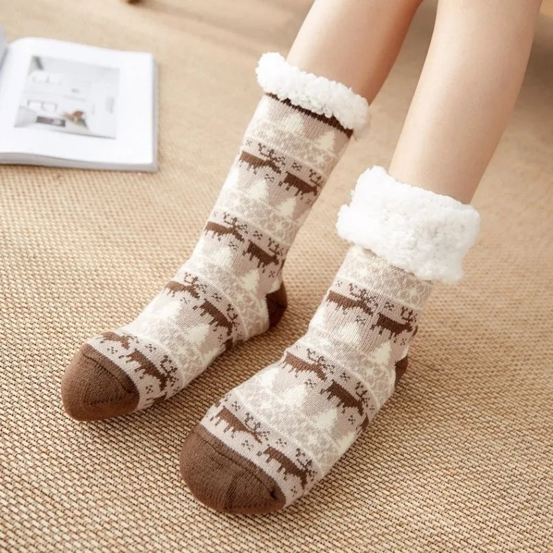 Winter Themed Warm Socks