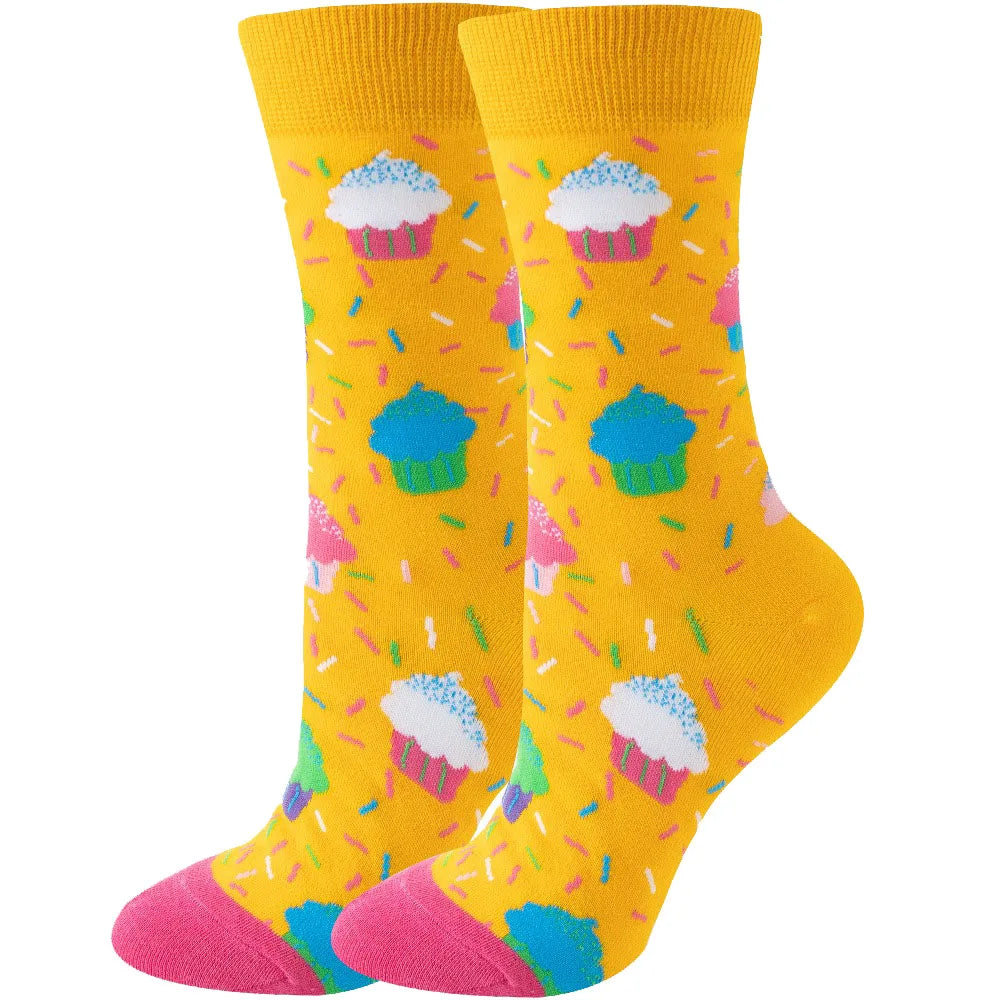 Colorful Summer Socks 4 Pack