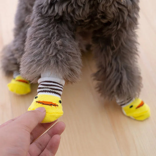 Chaussettes tricotées pour chiens 4pcs